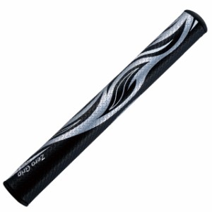 ジャパーナ(JAPANA) パターグリップ ZeroGrip ゼログリップ TYPE3 スリム：ブラック×シルバー ゴルフ golf5