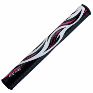 ジャパーナ(JAPANA) パターグリップ ZeroGrip ゼログリップ TYPE3 スリム：ブラック×ピンク ゴルフ golf5