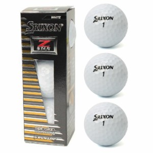 DUNLOP(ダンロップ) SRIXON スリクソン 2017年モデル Z STAR ゴルフ ボール 1スリーブ(3個入) ： ホワイト ゼットスター golf5