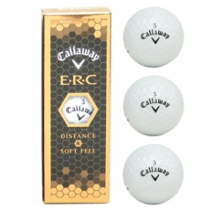 キャロウェイ Callaway E R C ゴルフ ボール 1スリーブ(3個入)：ホワイト golf5 2016年モデル