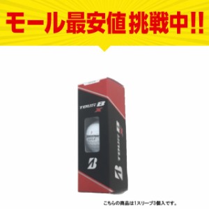 ブリヂストン ゴルフ ボール TOUR B X BSG ロゴ 公認球 1スリーブ 3個入 ホワイト ツアーB golf5 BRIDGESTONE