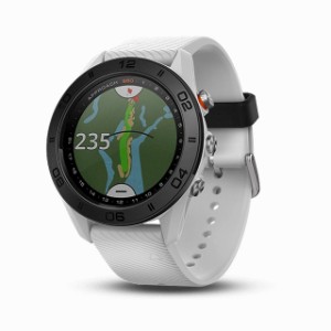 ガーミン アプローチ S60 ゴルフナビ GPS 距離測定器 時計 (010-01702-24)  ホワイト GARMIN [腕時計型](ゴルフナビ/GPSナビ/ナビ)