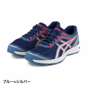 アシックス GEL-SILEO (1012A177 400) レディース 陸上 ランニングシューズ ： ブルー×シルバー asics