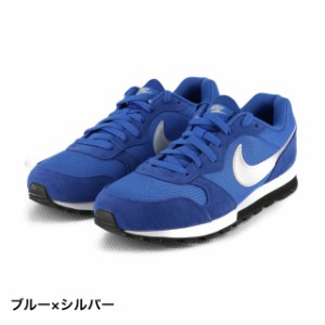 ナイキ MD ランナー 2 MD RUNNER 2 (749794 402) メンズ スニーカー ： ブルー×シルバー NIKE