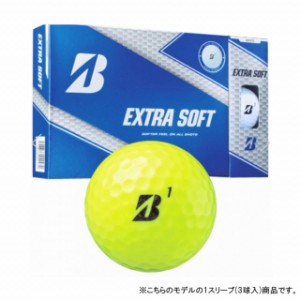 ブリヂストン 19EXTRASOFT イエロー (XBYXJ12) ゴルフ 1ダース(12球入) 公認球 BRIDGESTONE