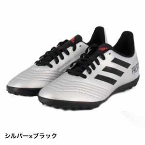 アディダス プレデター 19.4 TF J (G25825) ジュニア サッカー トレーニングシューズ シルバー×ブラック