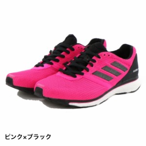 アディダス アディゼロ ジャパン 4 ワイド adizero Japan 4 wide (EG3373) メンズ 陸上 ランニングシューズ ピンク×ブラック