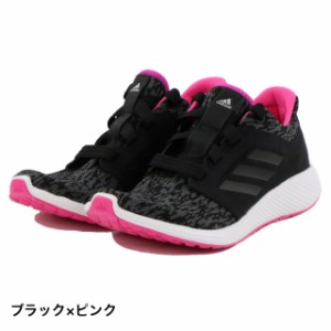 アディダス エッジラックス edge lux 3 w (EG0452) レディース 陸上 ランニングシューズ ： ブラック×ピンク adidas