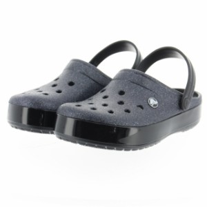 クロックス 正規品 クロックバンド グリッター クロッグ ブラック Crocband Glitter Clog crocs