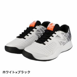 ニューバランス (MCO6962E B3) メンズ テニス オムニ/クレー用シューズ : ホワイト×ブラック New Balance