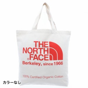 ノースフェイス TNF ORGANIC COTTON TOTE ナチュラル×コーラルピンク (NM81616 CP) トレッキング トートバッグ THE NORTH FACE