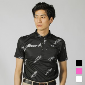 オークリー メンズ ゴルフ 半袖シャツ SKULL DIAGONAL SHIRTS (434396JP) OAKLEY