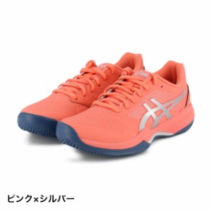 アシックス GEL-GAME 7 CLAY/OC (1042A038) レディース テニス オムニ/クレー用シューズ : ピンク×シルバー asics