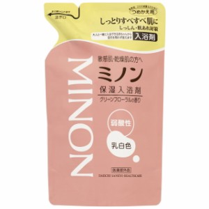 ミノン 薬用保湿入浴剤 詰め替え 400ML