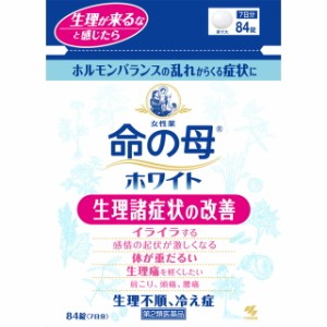 【第2類医薬品】小林製薬命の母ホワイト 84錠