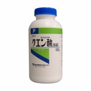 ◆健栄製薬【食品添加物】クエン酸500G