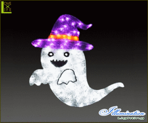 【ハロウィン】2Dゴースト【A】【ゴースト】【おばけ】【ゆうれい】【クリスマス】【イルミネーション】【電飾】【装飾】【飾り】【パー