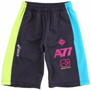 (アシックス)Asics Jr.トレーニングハーフパンツ XAJ81H 9174 カーボンxライム 130