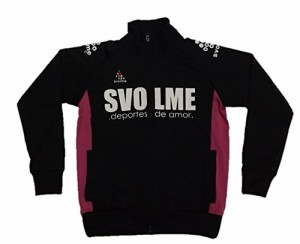 SVOLME(スボルメ) ジャージスタンドジップ XLサイズ ブラック×ピンク 121-52920-117-XL
