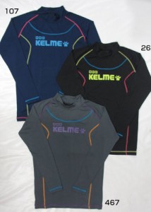 (ケルメ) KELME ロングインナーシャツ 長袖 ウエア (kc22463s) M 467(グラファイト)