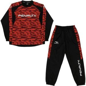 Penalty ピステ上下 M 赤/黒 裏起毛 ペナルティ ピステの通販