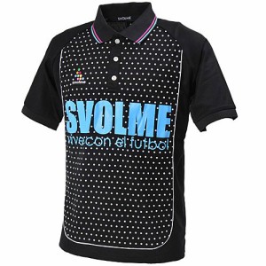 SVOLMEスボルメ ドットポロシャツ XSサイズ 121-48626 BLACK (ブラック）