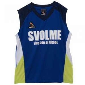 サッカー ウェア SVOLME スボルメ ノースリプラシャツ ジュニア ブルー 151-44500 BLU