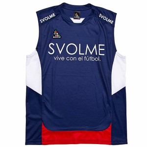 SVOLMEスボルメ ノースリメッシュプラシャツ Sサイズ 161-66700 [032] NAVY（ネイビー）