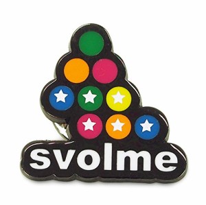 SVOLME(スボルメ) ロゴピンバッジ 162-18329 Fサイズ ミックス