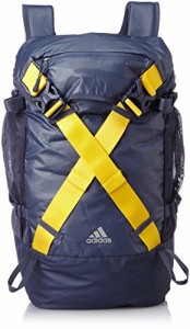 [アディダス] adidas オールアウトドア バックパック TOP ABA49 AB1771 (ミッドナイトグレー F15/スーパーイエロー F15/スーパーブルー F