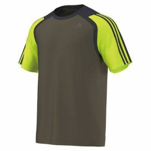 adidasアディダス CLTR FRESH 半袖Tシャツ Sサイズ ALP34 （D88378）アースグリーンS13/ソーラースライム