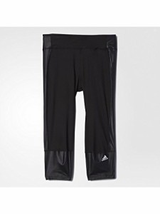 (アディダス)adidas ランニングウェア Snova リフレクト 3/4丈タイツ KAW23 [レディース] AA5557 ブラック J/M