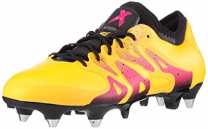 [アディダス] adidas サッカーシューズ エックス15.1 SG S74626 S74626 (ソーラーゴールド/コアブラック/ショックピンク S16/29.5)