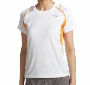 (アシックス)asics ウィメンズ ランニングＴシャツ XX710N 01 ホワイト M