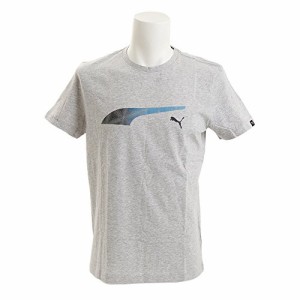 (プーマ)PUMA トレーニングウェア Formstripe Fade 半袖Tシャツ 592720 [メンズ] 592720 04 ライトグレーヘザー L