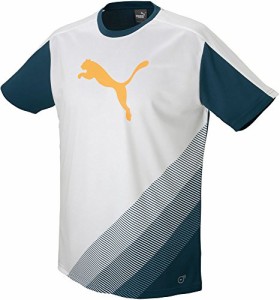 PUMA(プーマ)IT EVO TRG キャット グラフィックトレーニングTEE サッカーシャツ ホワイト 654884 54 XL