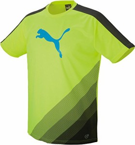 PUMA(プーマ)IT EVO TRG キャット グラフィックトレーニングTEE サッカーシャツ イエロー 654884 55 M