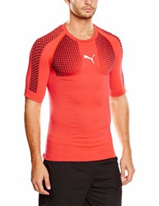 (プーマ)PUMA トレーニング IT evoTRG ACTV サーモR Tシャツ 654900 [メンズ] 55 レッドブラスト/ブラック L