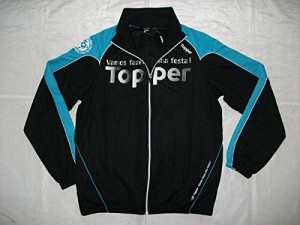 TOPPER(トッパー)【KSW2210S】サッカーフットサルウェア 上下セットBLK×BLU S