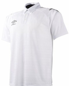 (アンブロ)UMBRO サッカー TOUR エリツキ半袖シャツ UBS7610 [メンズ] WHT S