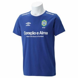 アンブロ（UMBRO） BRAグラフィックS/Sシャツ UCS5441B BLU O