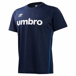 アンブロ(UMBRO) ドライマックスエンボス S/S シャツ UCS7774 NVY ネイビー M