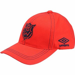 アンブロ（UMBRO）ツイルワッペンキャップ UJS2507 レッド