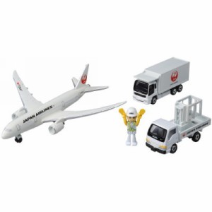 トミカ 787エアポートセット(JAL) | おすすめ 誕生日プレゼント ギフト おもちゃ 　