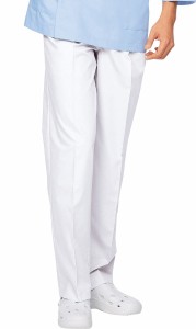 白衣　自重堂　ホワイセル　WH10416　メンズツータックパンツ　制菌加工　男性　看護師白衣　　　