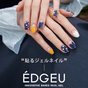 韓国ブランドEDGEU エッジユー 自分でできるネイルシール ジェルネイル キット カラージェル セルフネイル ハンドネイル マルチカラー