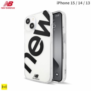  iPhone 15ケース 14ケース 13 クリアケース クリア 透明 New Balance ニューバランス newブラック ブランド アイフォン15 iphoneケース 