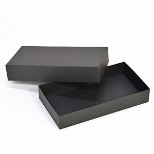 yamapac 貼箱 長方形（210×110×37）黒 ギフトボックス (10個セット)
