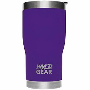 ワイルドギア WYLD GEAR タンブラー ダブルウォール 蓋つき 栓抜き付き 保冷 保温 20オンス 592ml Purple