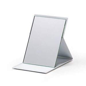 HORIUCHI MIRROR【メイクプロ愛用の鏡がさらに薄く、使いやすく】折立ミラー メイクアップ 化粧鏡 折りたたみ 卓上 スタンド ミラー 角度